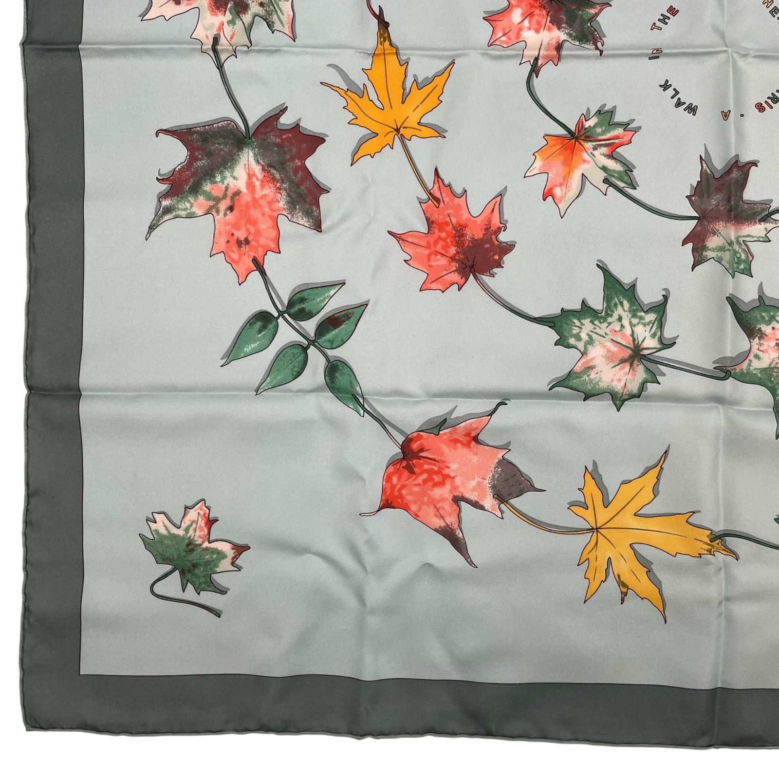 極美品 HERMES エルメス カレ90 スカーフ シルク100％ A Walk in the 