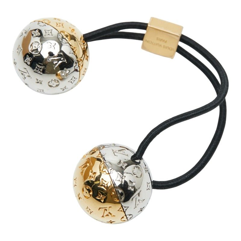 ルイ ヴィトン シュシュ ナノグラム プラネットLV ヘアアクセサリー