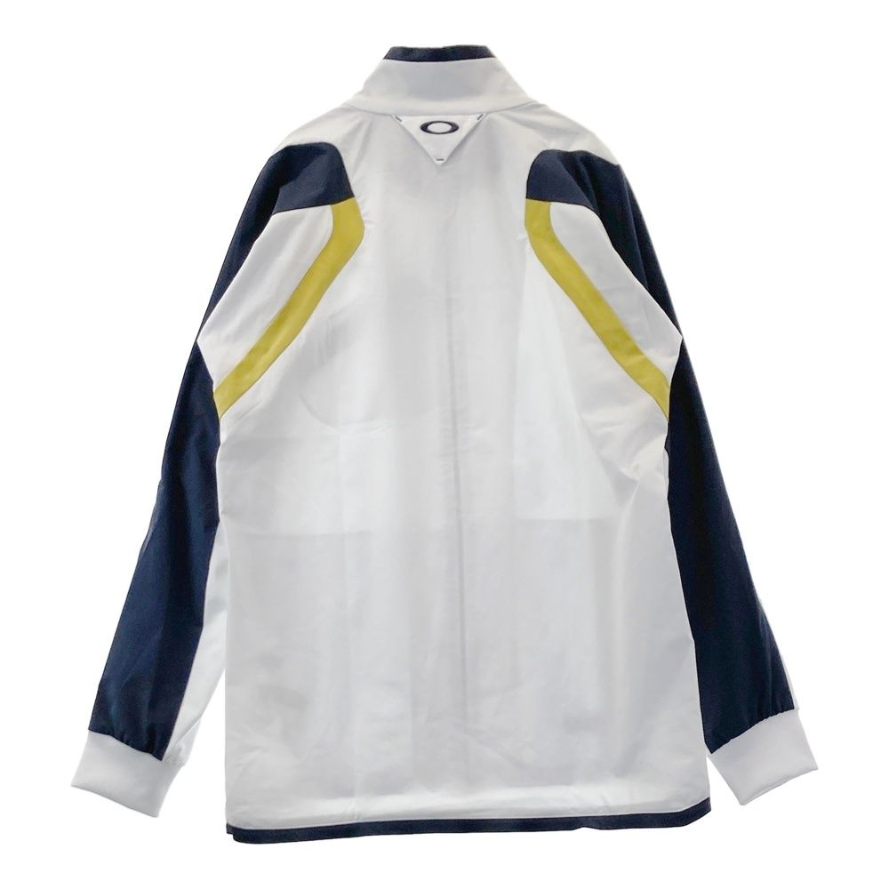 サイズ：L OAKLEY オークリー スカル刺繍 異素材切替長袖ジャケット