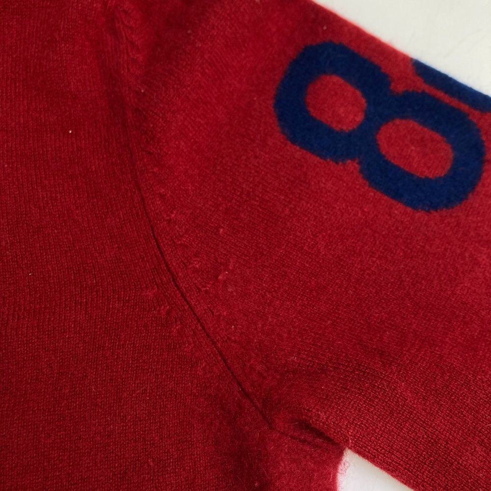 サイズ：4 PEARLY GATES パーリーゲイツ カシミヤ 長袖ニットセーター