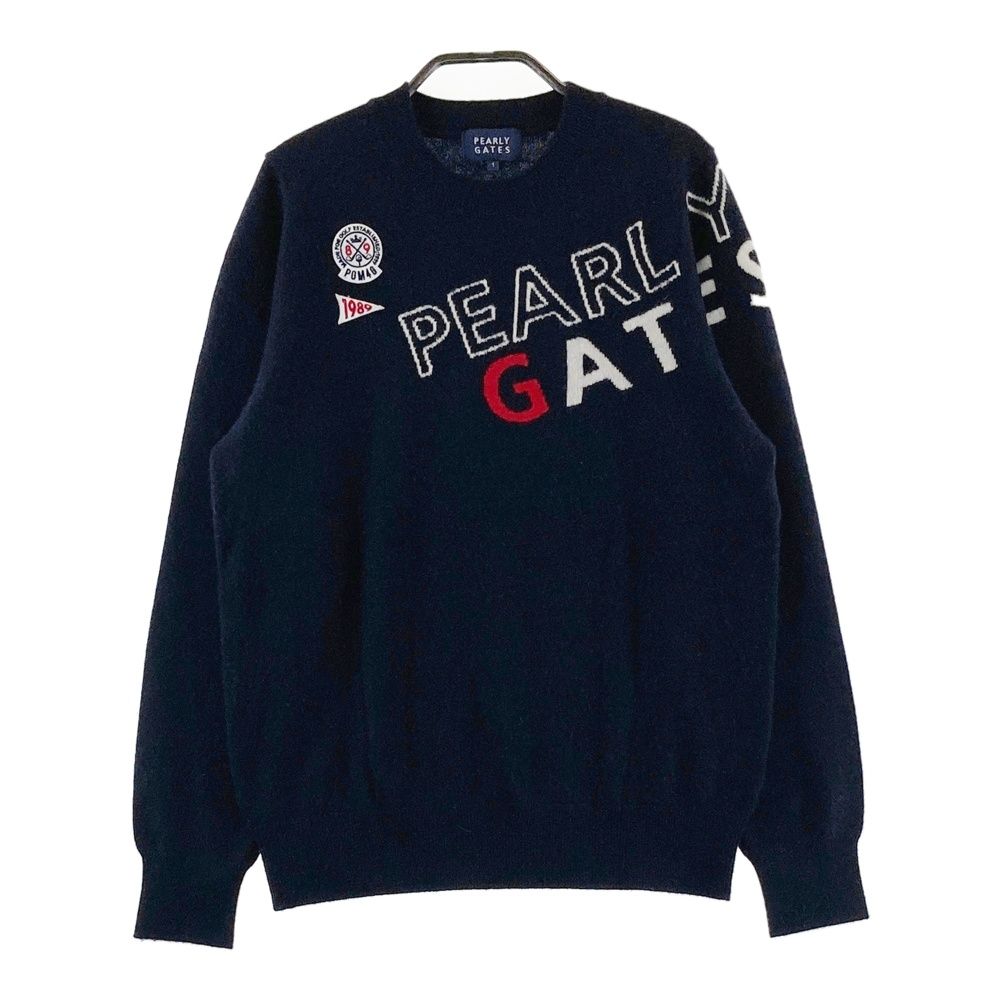 サイズ：1 PEARLY GATES パーリーゲイツ カシミヤ ニット