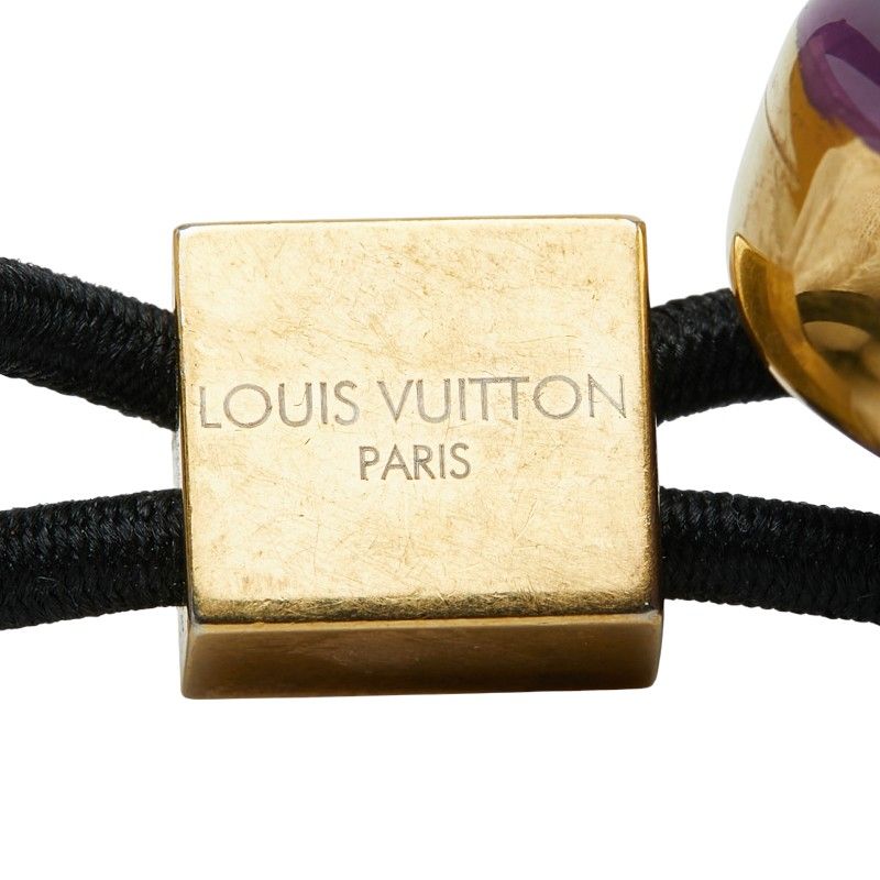 ルイ ヴィトン ヘアアクセサリー ヘアゴム ゴールド パープル シルバー