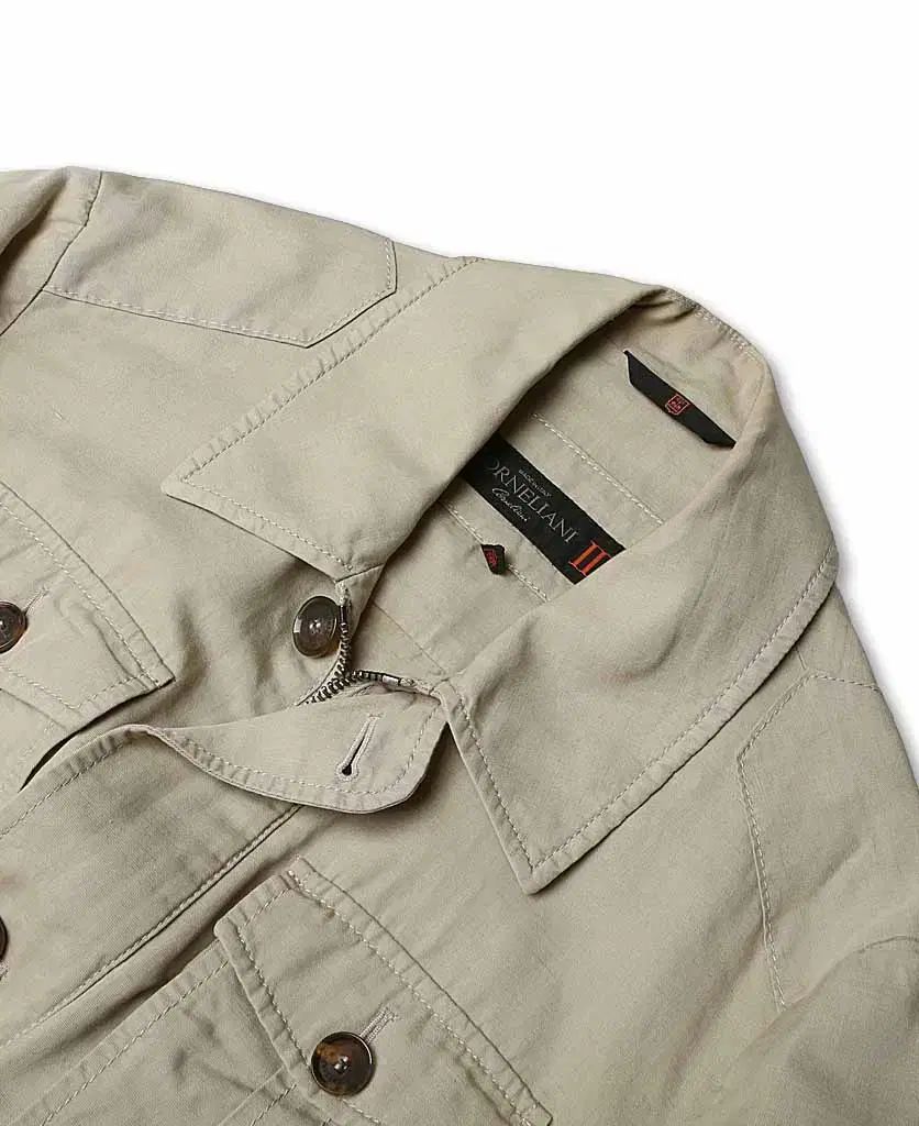 コルネリアーニ Corneliani ID プラック リネン コットン Classic