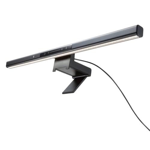 サンワダイレクト モニターライト USBライト センサー搭載 モニター掛け式 3段階調色 明るさ無段階 最大190ルーメン 角度調整 幅46 cm 湾曲モニター対応 800-LED 090 d 00545 a 1