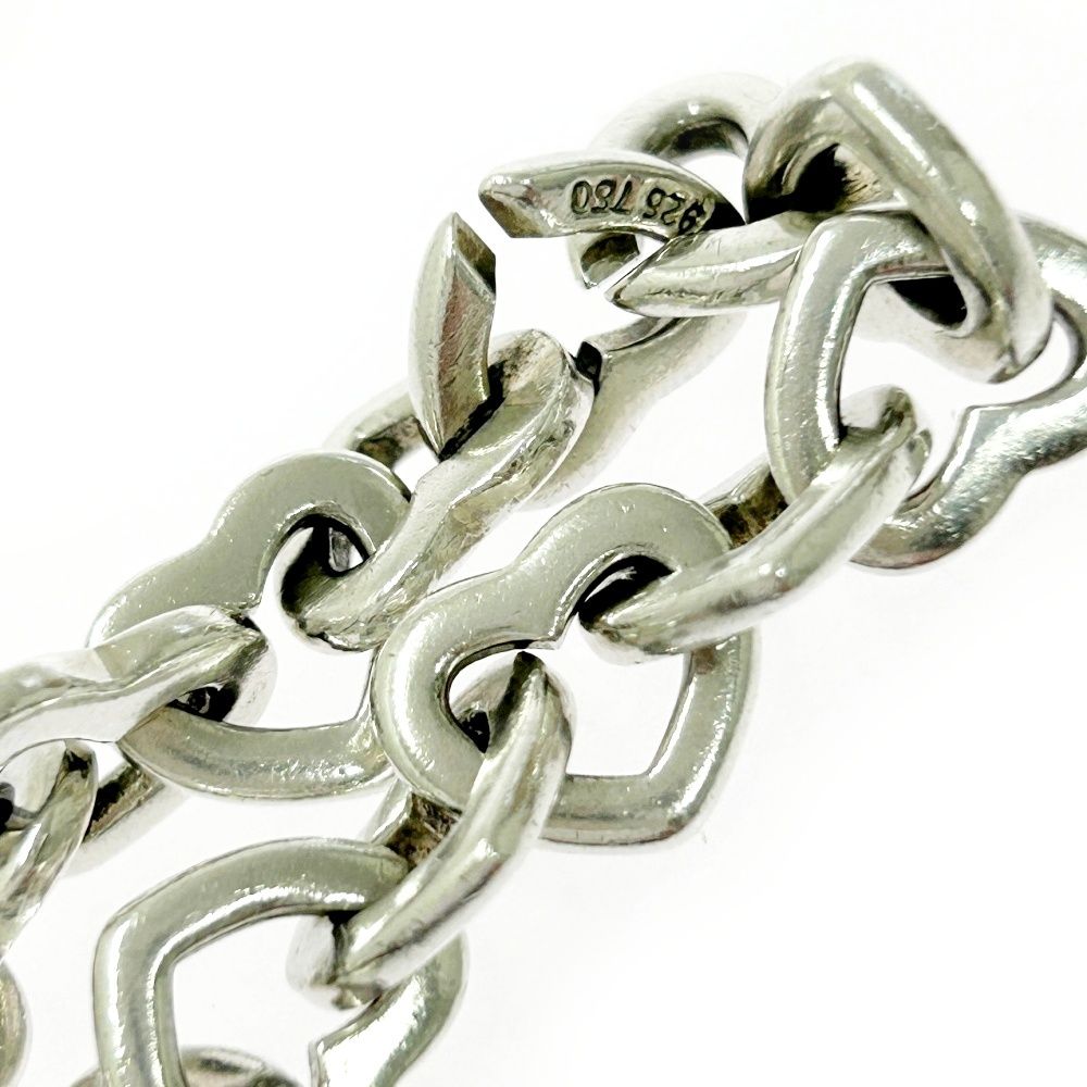中古】TIFFANY&Co. ティファニー シルバー ゴールド ハート リンク
