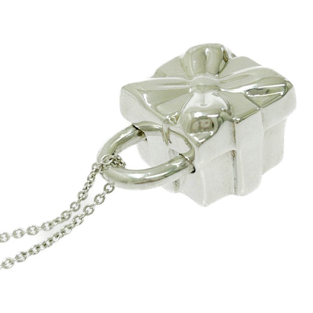 中古】TIFFANY&Co. ティファニー シルバー プレゼントボックス ロック