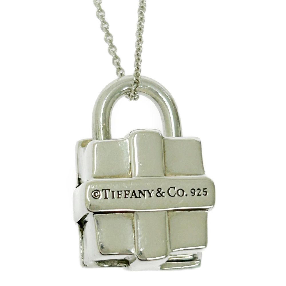 中古】TIFFANY&Co. ティファニー シルバー プレゼントボックス ロック