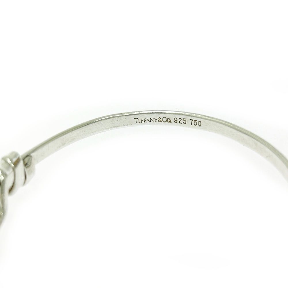 ティファニー　シルバーバングル Tiffany & Co.ティファニー ヘビートリニティ シルバー バングル