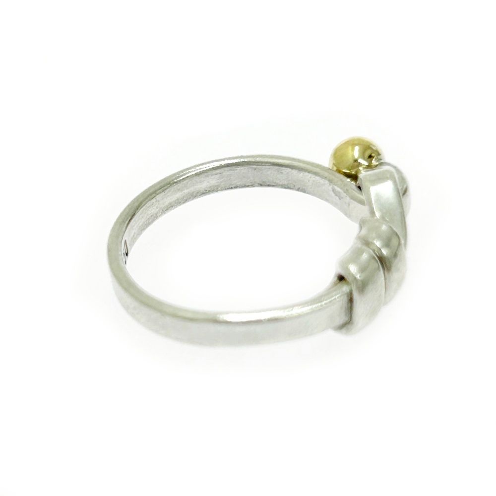 中古】TIFFANY&Co. ティファニー シルバー ゴールド フック&アイ 