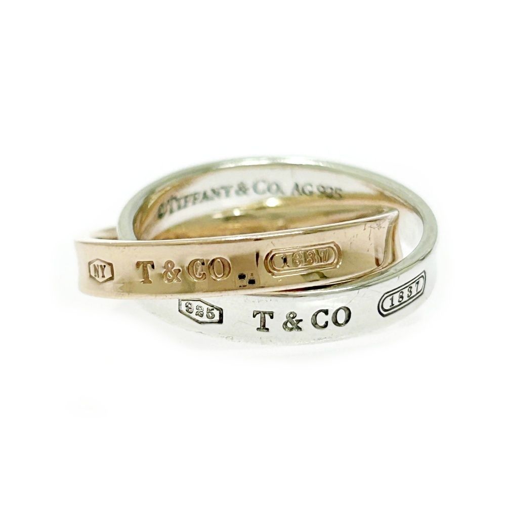 中古】TIFFANY&Co. ティファニー シルバー 1837 ナロー インター