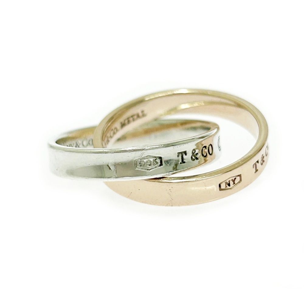 中古】TIFFANY&Co. ティファニー シルバー 1837 ナロー インター
