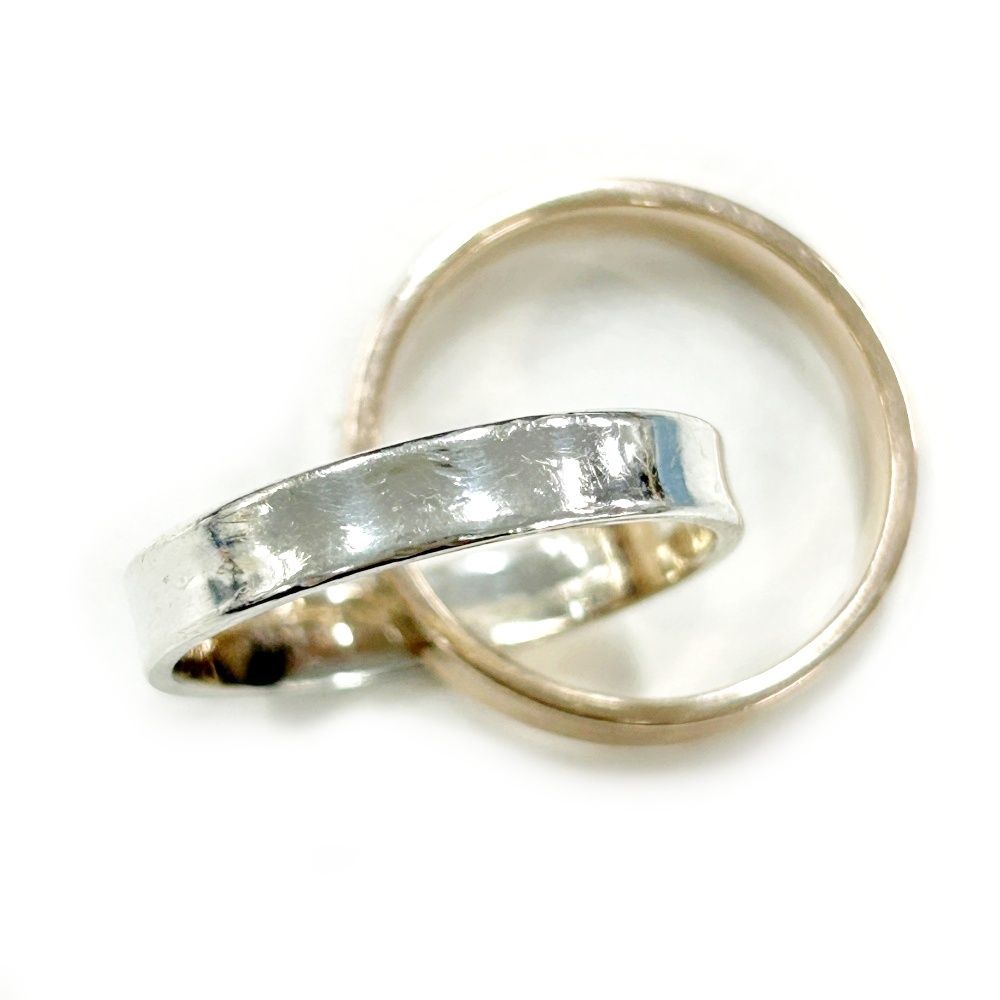 中古】TIFFANY&Co. ティファニー シルバー 1837 ナロー インター