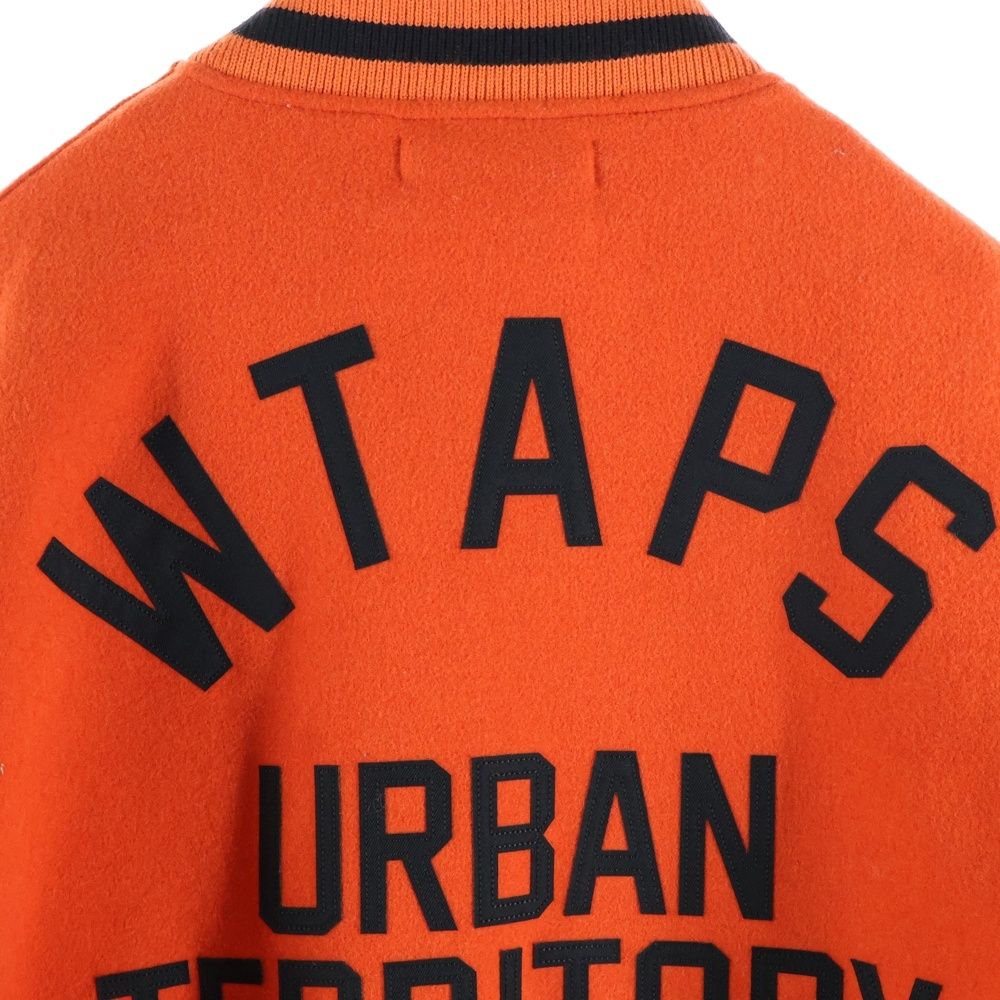 WTAPS (ダブルタップス) 18AW CLUB JACKET バック刺繍ロゴ スリーブ