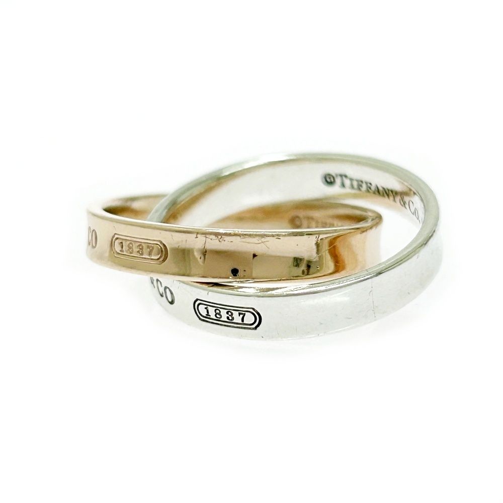 中古】TIFFANY&Co. ティファニー シルバー 1837 ナロー インター