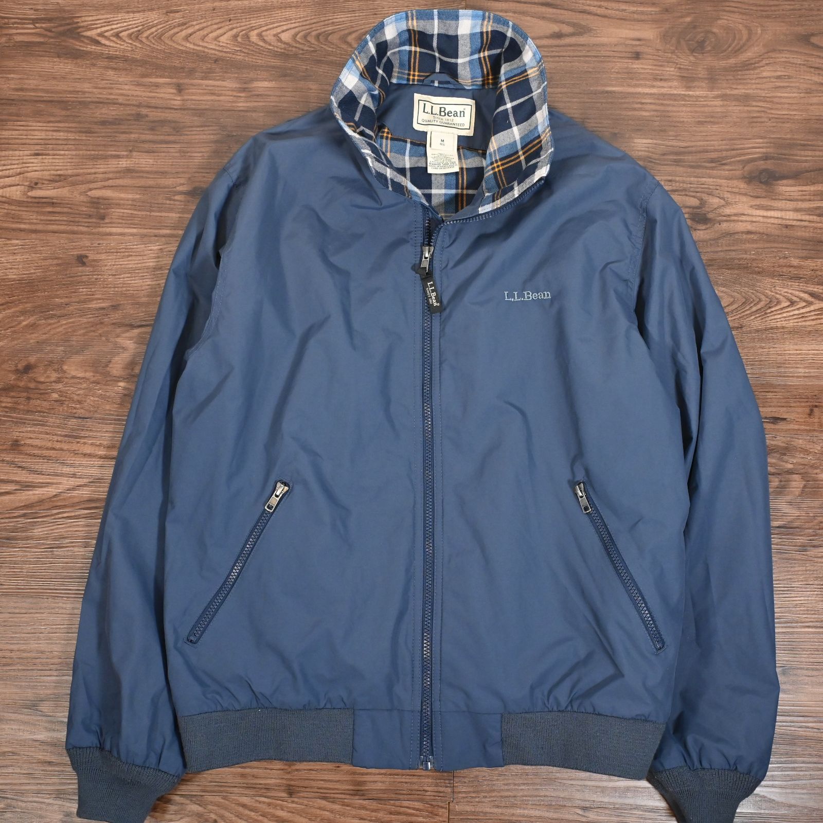 エルエルビーン LLBean ナイロンジャケット スイングトップ フランネル 