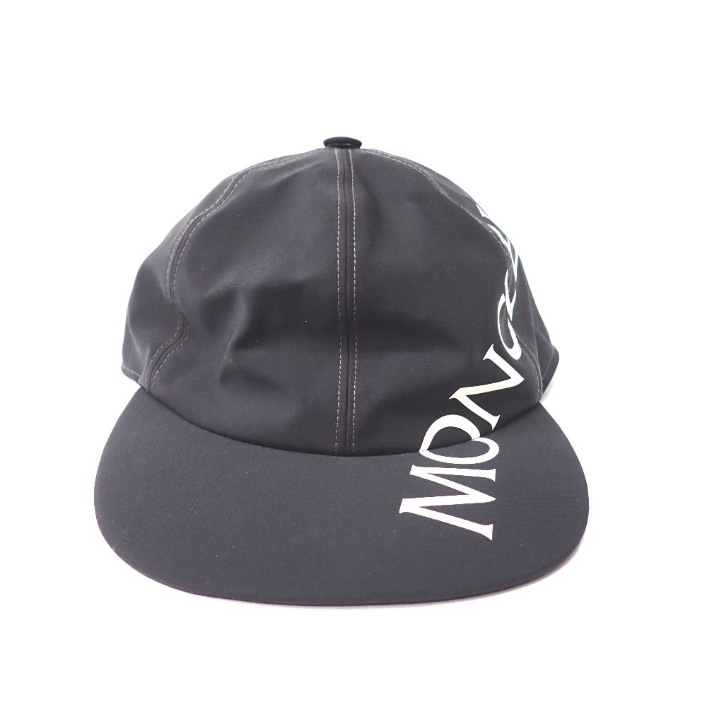 Ft637081 モンクレール キャップ ベースボールキャップ 斜めロゴ