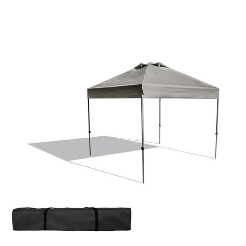 迅速に発送 MERMONT タープテント ワンタッチ 4段階高さ調整 2 m|2.5 m|3 m 耐水圧16000 mm 組み立て簡単 UVカット 99.99% 遮光 高耐水加工 紫外線カット 付属品付き 日除け キャンプ アウトドア イベント グレージュ BAAZ