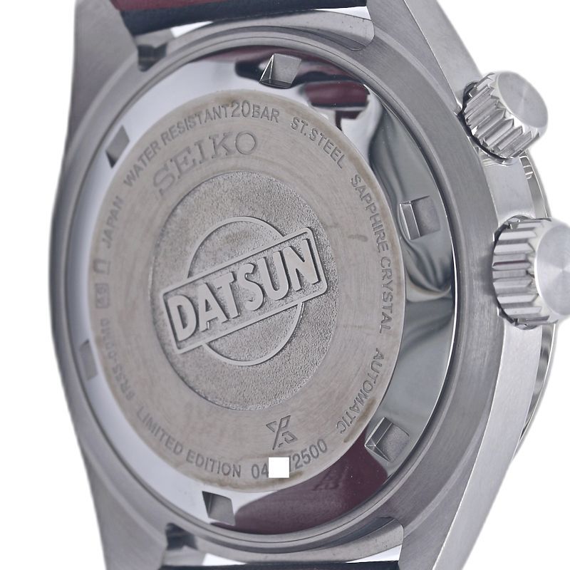  SEIKO セイコー プロスペックス SBDC219 スピードタイマー ダットサン240Z 未使用 腕時計 メンズ ステンレススチールx革 130458 ダウンジャケット 自動巻き時計 腕時計(アナログ)