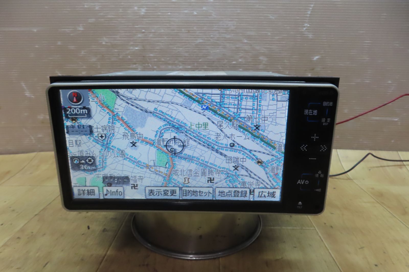 トヨタ純正 NHDT-W59G 動作確認済み トヨタ 純正 HDDナビ NHZN-W59G