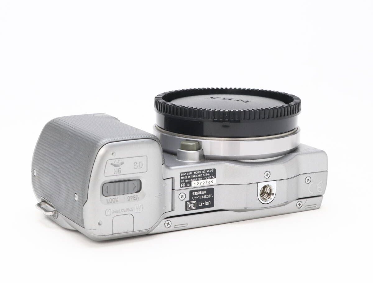 B (並品) SONY ソニー α NEX-5 E 18-55mm F3.5-5.6 OSS ズームレンズ