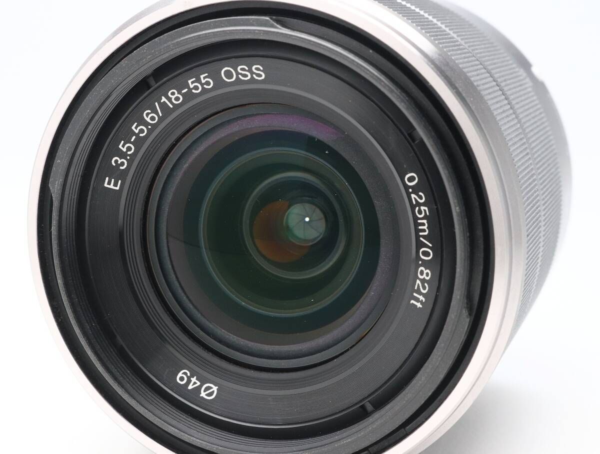 B (並品) SONY ソニー α NEX-5 E 18-55mm F3.5-5.6 OSS ズームレンズ