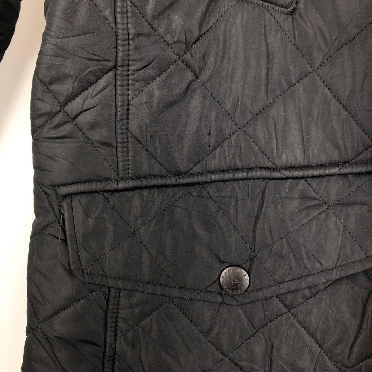古着 バブアー Barbour 3ワラント キルティングジャケット パファー