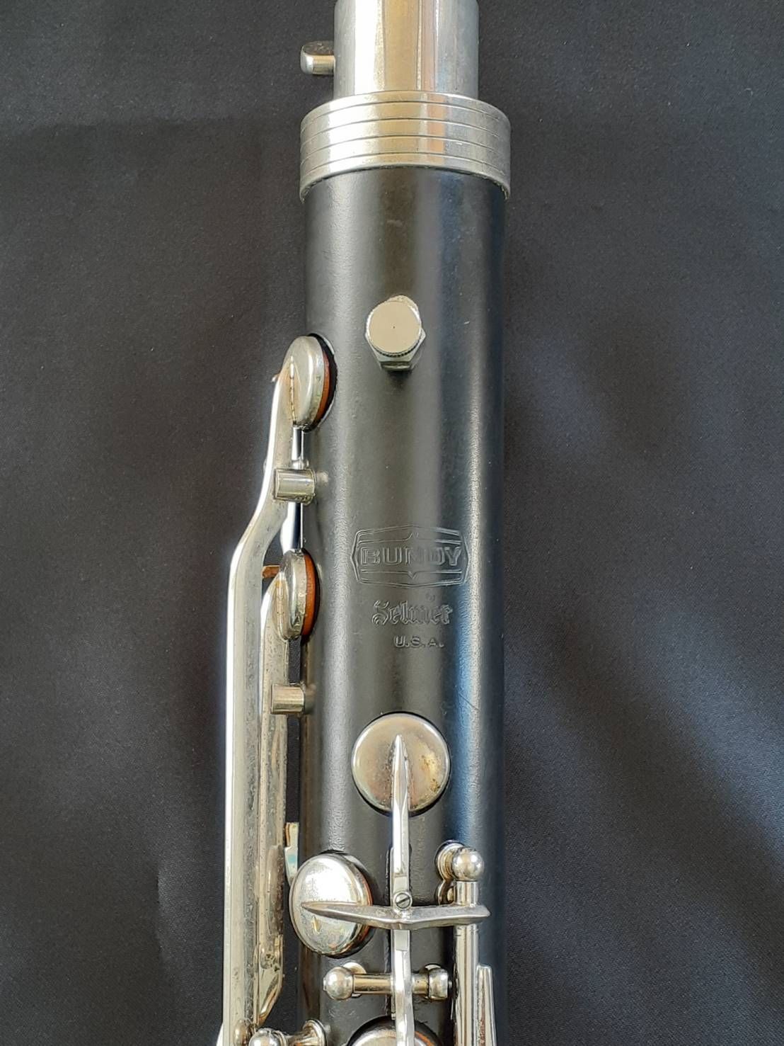 バンディ（BUNDY Selmer U.S.A） バスクラリネット ショート管 調整済