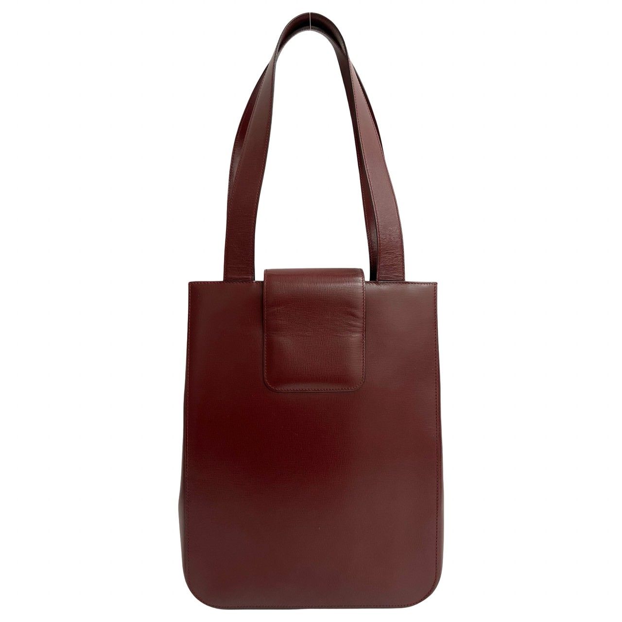 極 美品 袋付き CARTIER カルティエ マストライン レザー 本革 トート