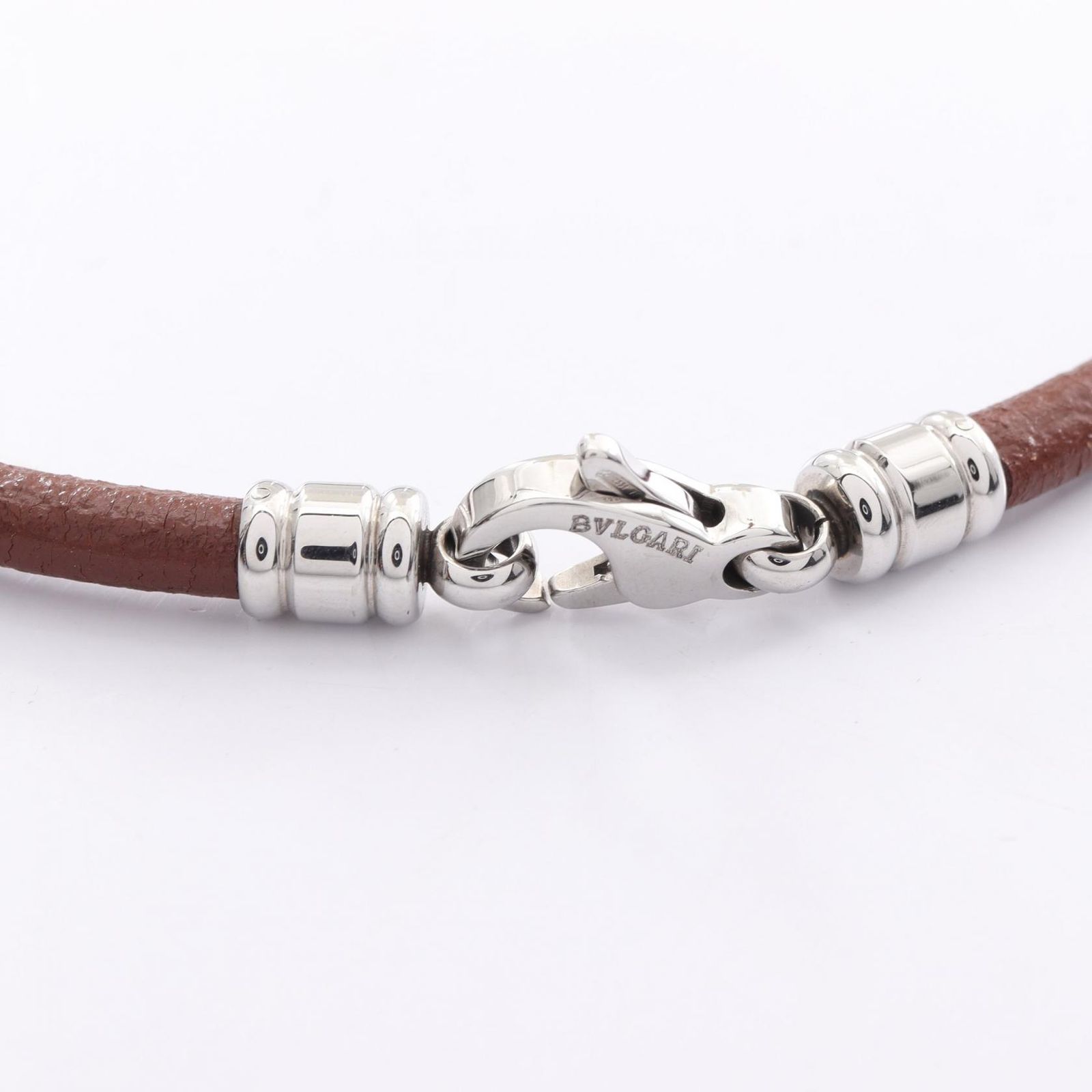 ブルガリ BVLGARI チョーカー レザー チョーカー レディース Used A 