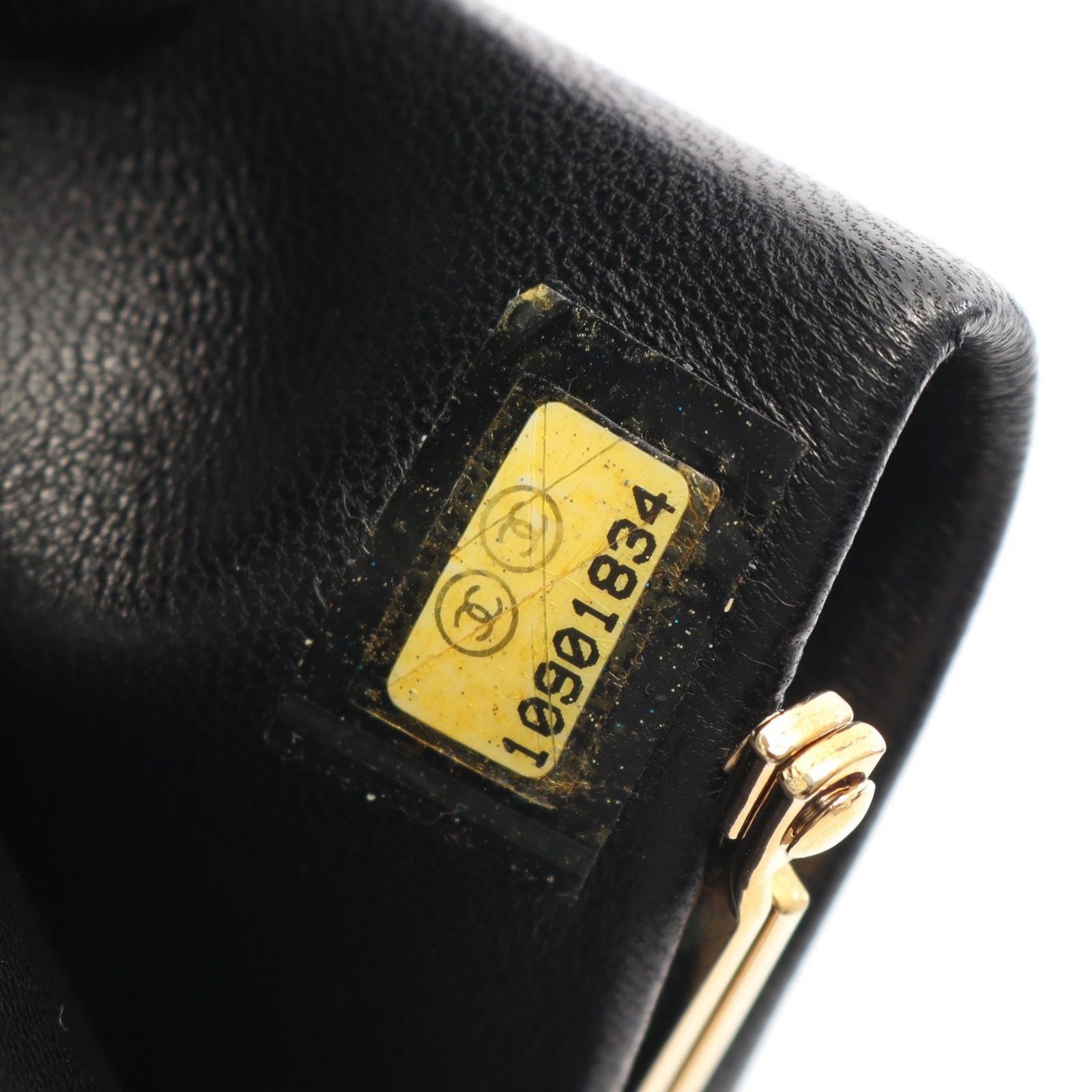 シャネル CHANEL 二つ折り長財布 ココマーク ブラック レザー ココ