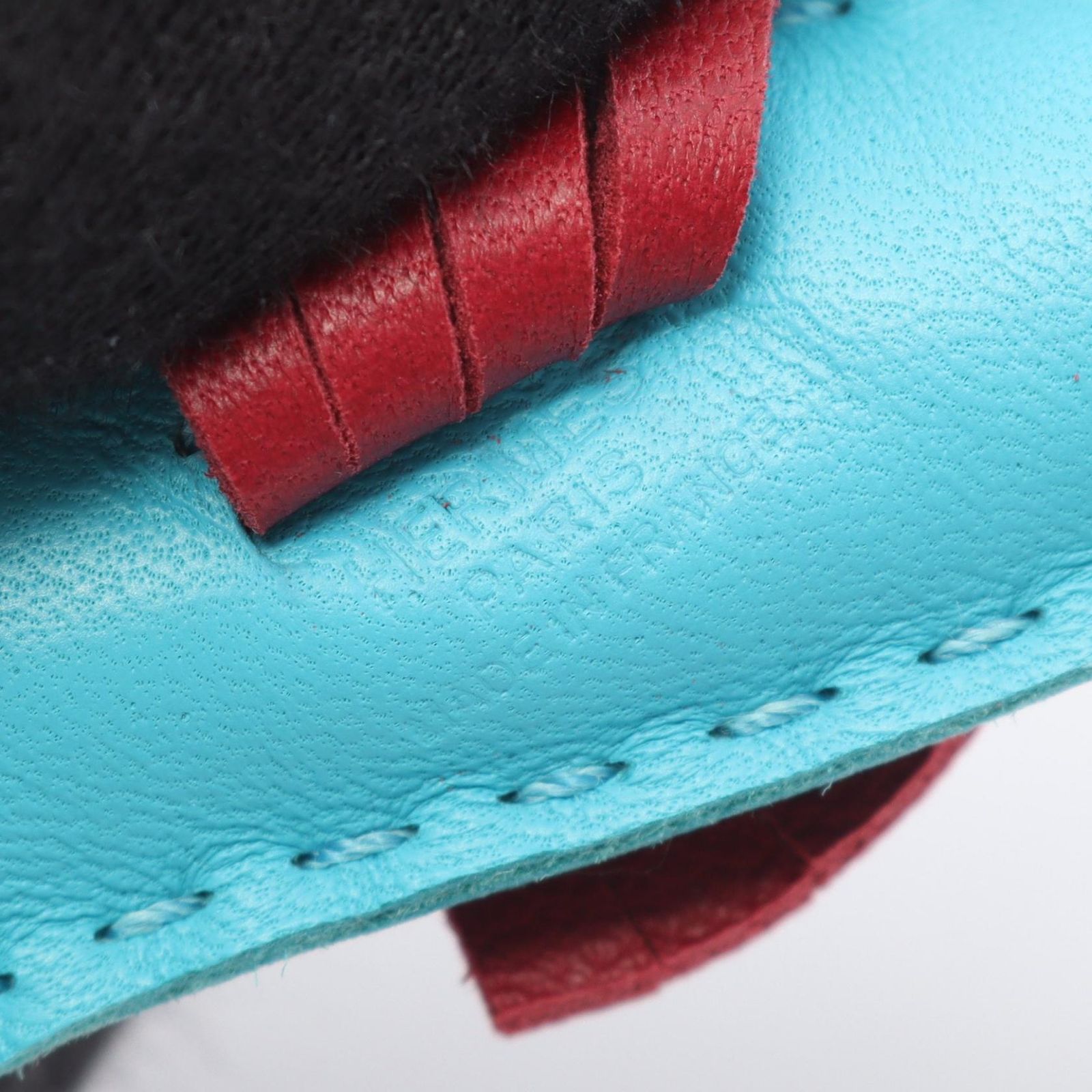 エルメス HERMES チャーム イポ タツノオトシゴ ブルーアズテック