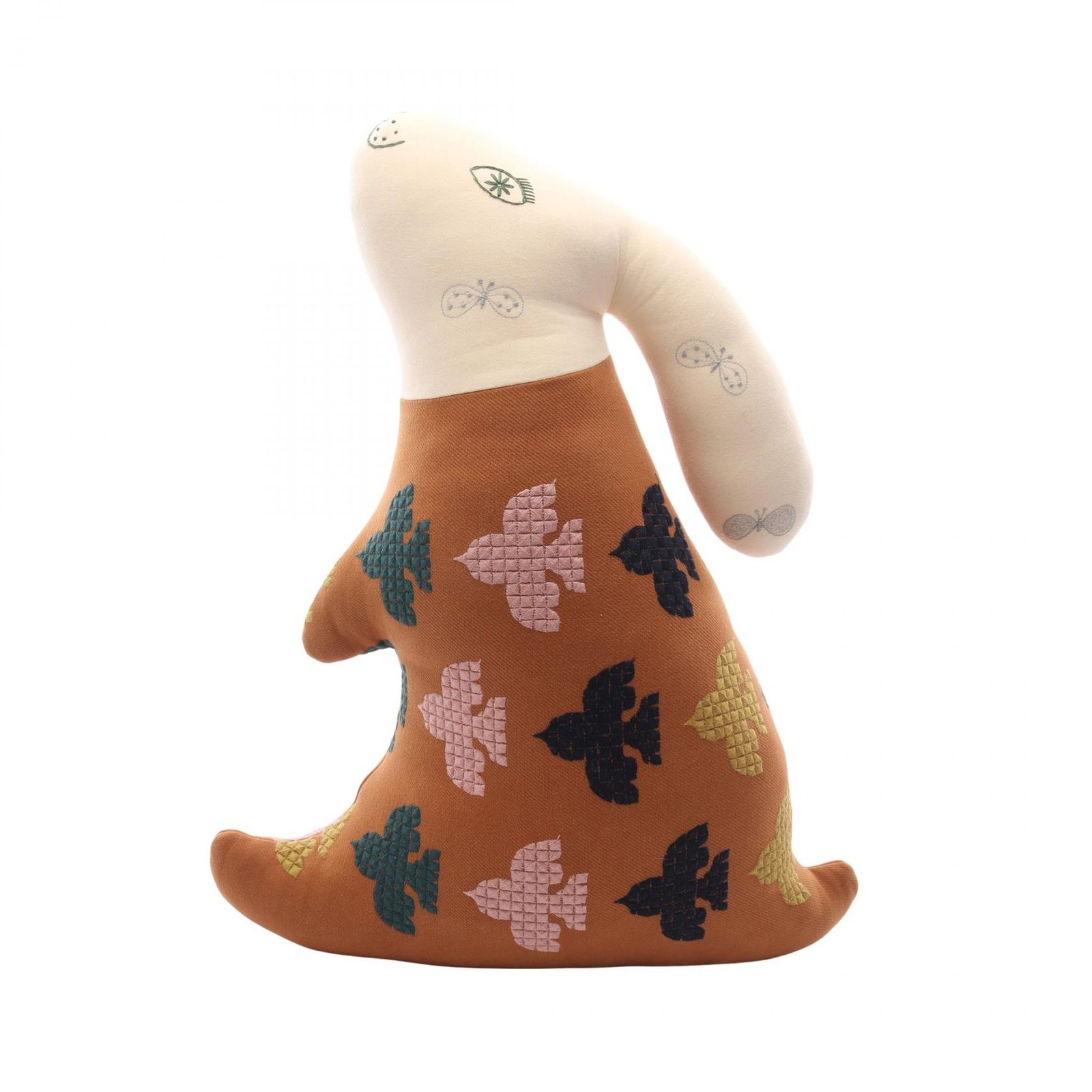 ミナペルホネン mina perhonen ウサギ クッション キャンバス