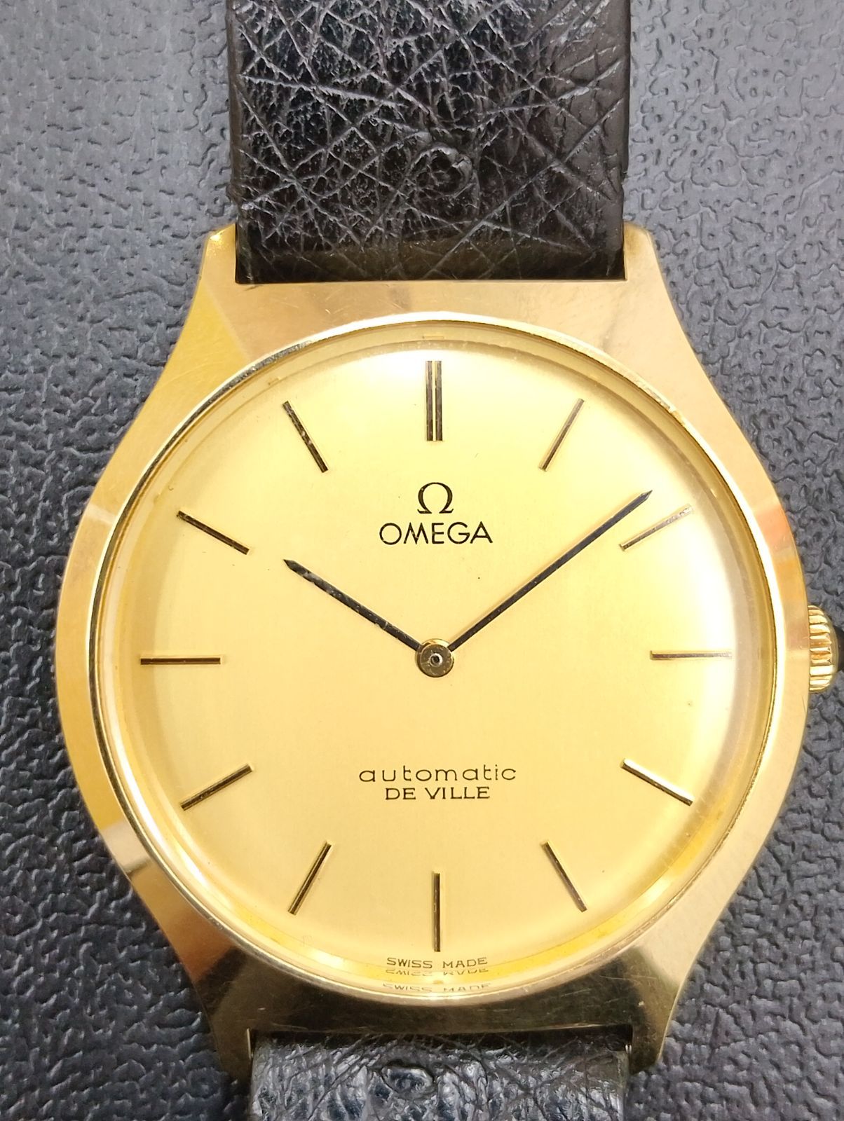 OMEGA 151 796 デビル 自動巻き メンズ ゴールド アンティーク ヴィンテージ