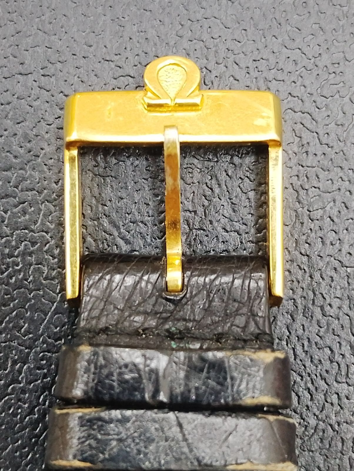  OMEGA 151 796 デビル 自動巻き メンズ ゴールド アンティーク ヴィンテージ ブラック系 自動巻き時計 腕時計(アナログ)