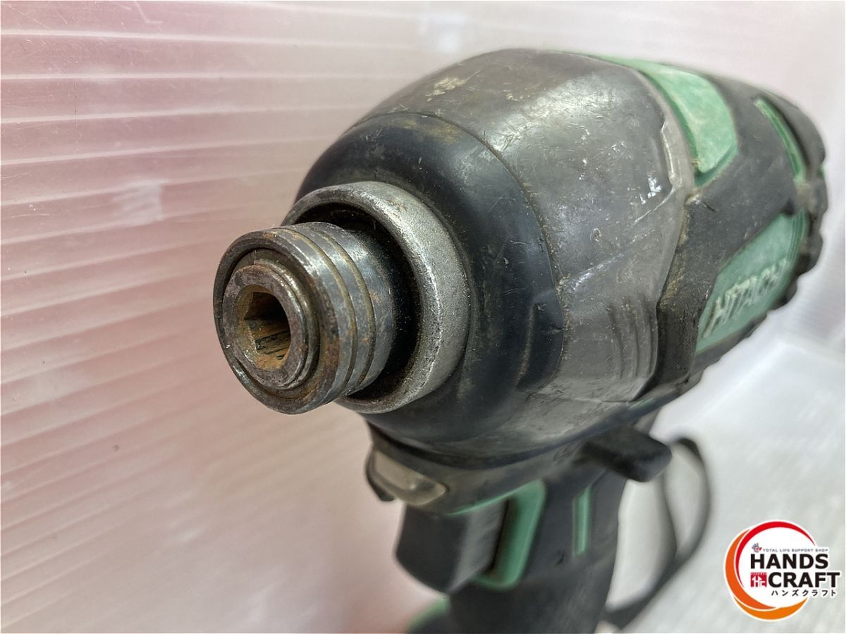 日立 充電式インパクトドライバ 本体のみ 18 V対応 充電器 バッテリーなし