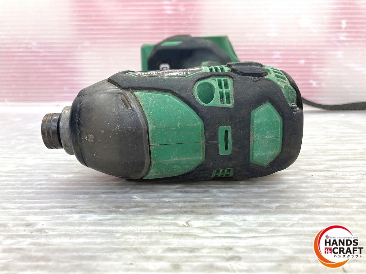  日立 充電式インパクトドライバ 本体のみ 18 V対応 充電器 バッテリーなし 電動インパクトドライバー ドリル ドライバー レンチ