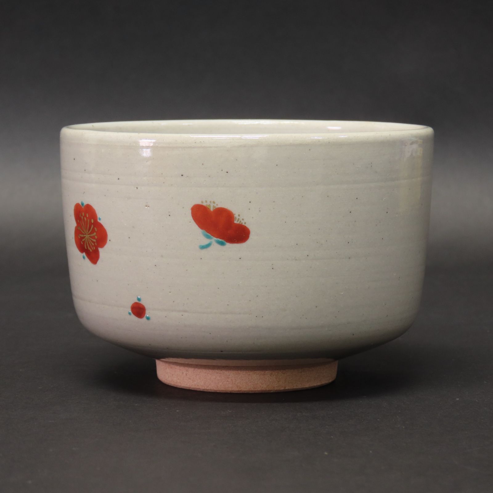 02s74 美品 三代 加藤利昇 真作保証 干支 申 さる 茶碗 京焼 茶道具 在