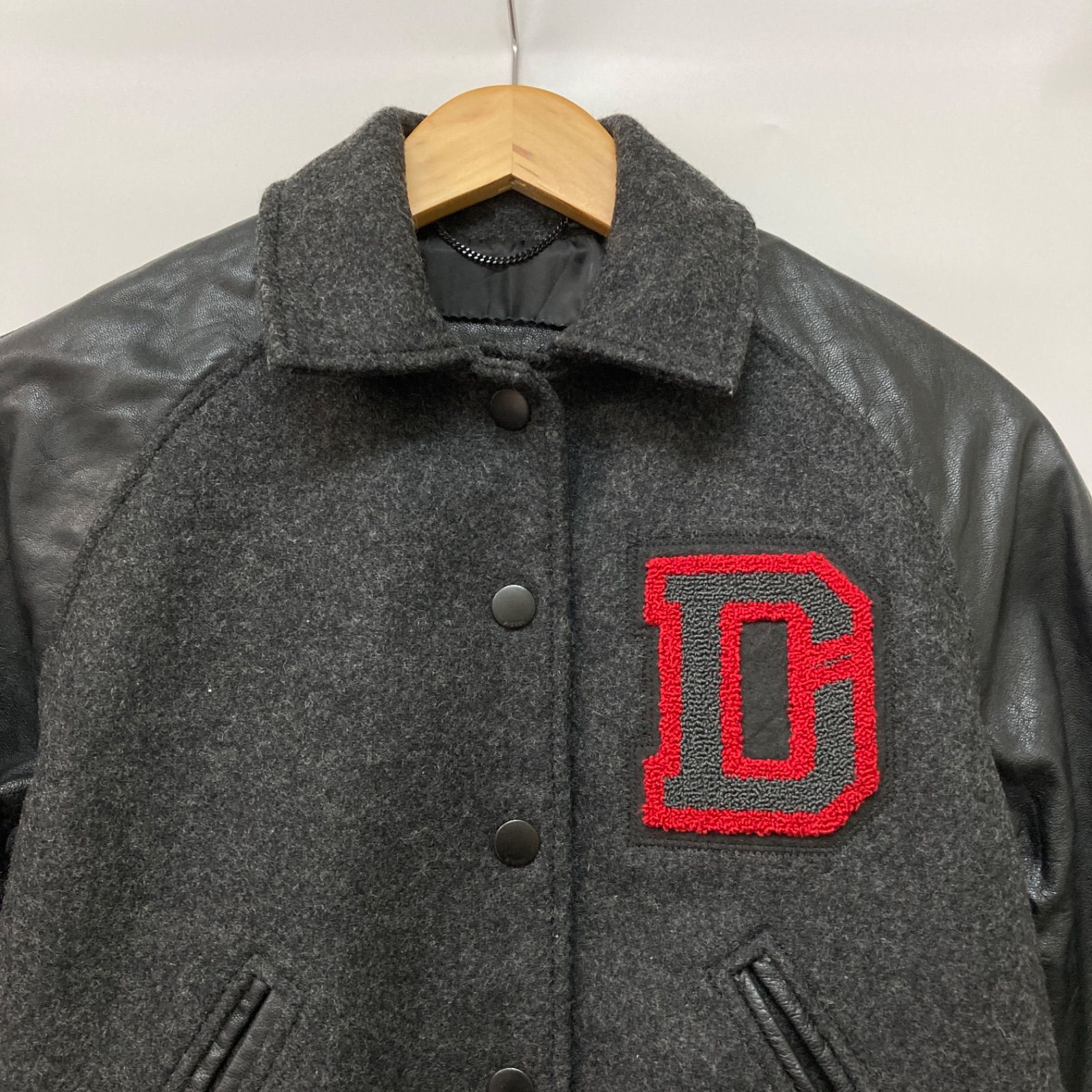 DIESEL ディーゼル アウター ジャケット スタジャン グレー ブラック