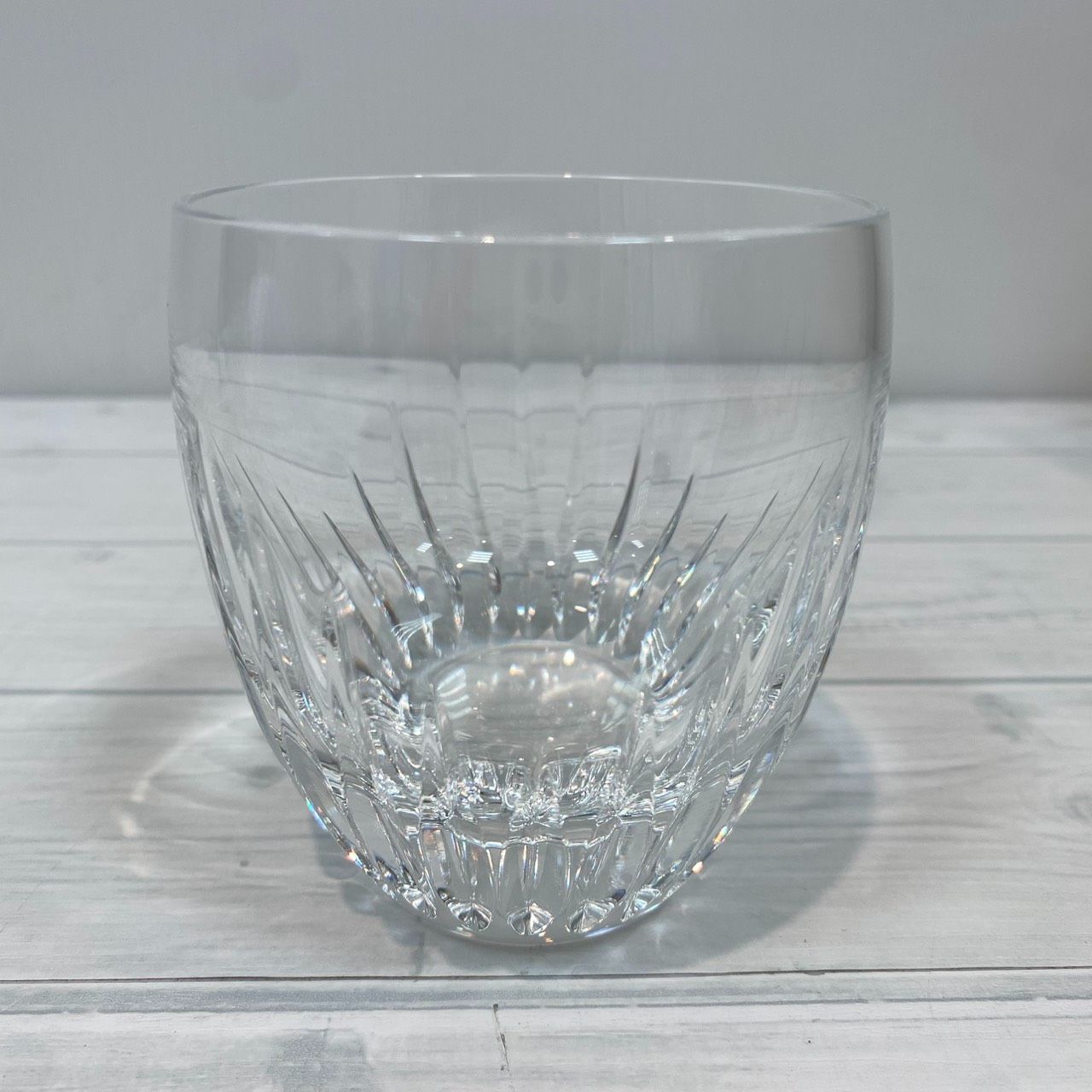 塩 Baccarat バカラ Massena マッセナ ロックグラス 箱なし 22294 SK A 22