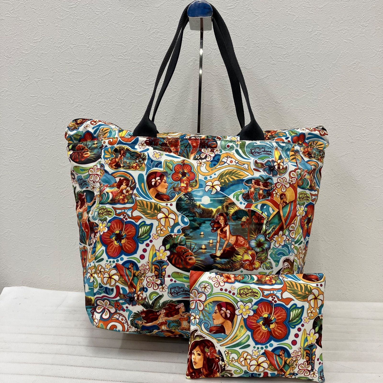 8577 LeSportsac レスポートサック トートバッグ ハンドバッグ ハワイ