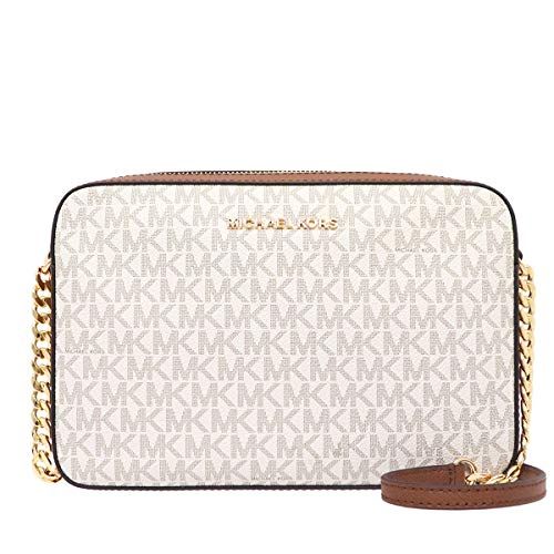 マイケルコース MICHAEL KORS バッグ ショルダーバッグ バニラ ジェット セット アイテム シグネチャー ラージ EW クロスボディー レディース アウトレット品 ブランド 並行輸入品 c 2 e 57 9 a