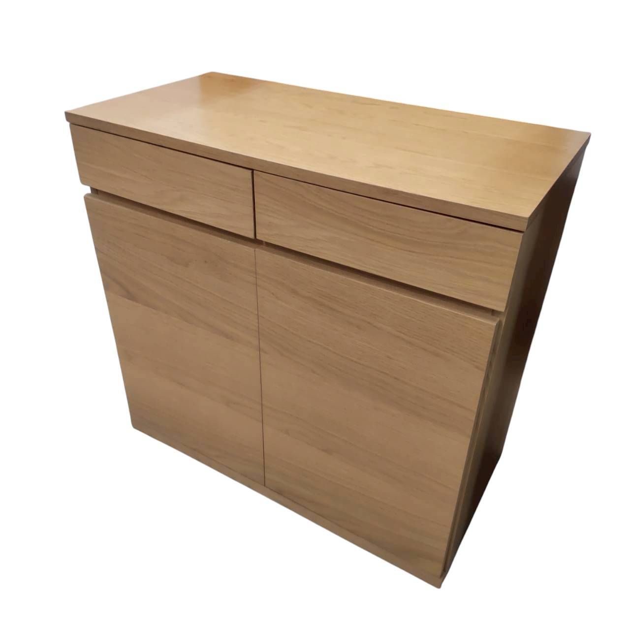 無印良品 MUJI キャビネット 木製キャビネット木扉 棚 収納棚