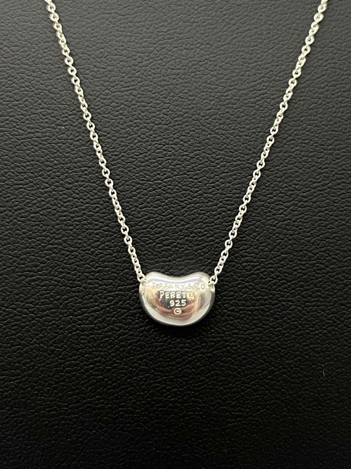 ティファニー ビーン ミニ ネックレス 925 シルバー エルサペレッティ TIFFANY&Co.（ティファニー） ネックレス ビーンズ エルサペレッティ