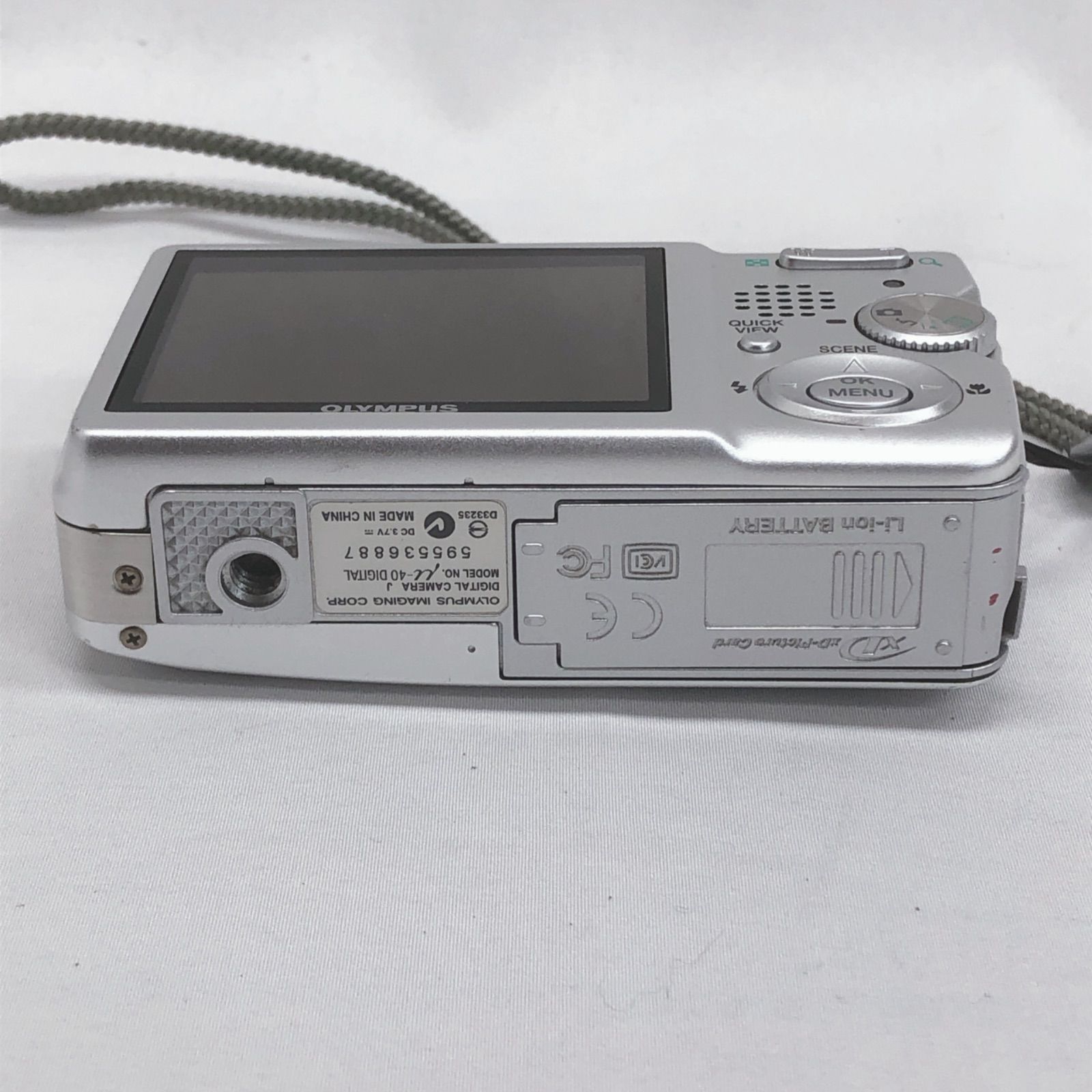 OLYMPUS μ-40 デジタルカメラ ジャンク - メルカリ