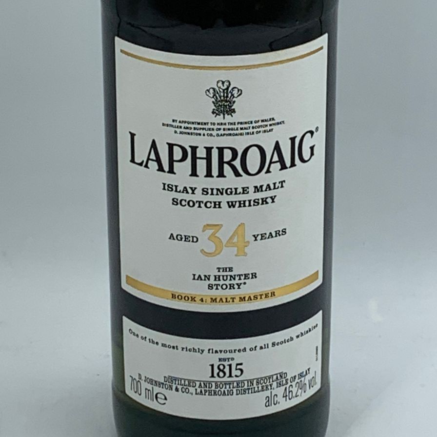 ラフロイグ 34年 34年 ザ イアン ハンター ストーリー ブック【同梱