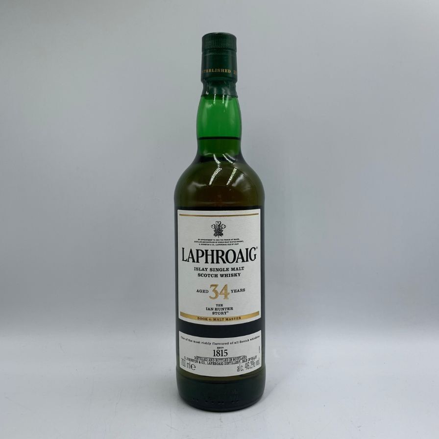 ラフロイグ 34年 34年 ザ イアン ハンター ストーリー ブック【同梱