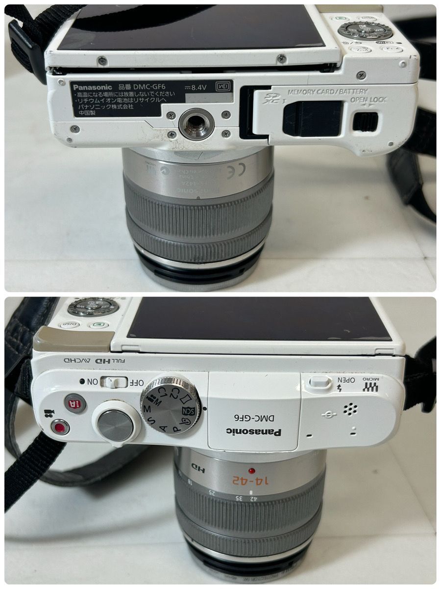12931-012☆♪動作確認済♪Panasonic/LUMIX DMC-GF6 ボディ/カラー