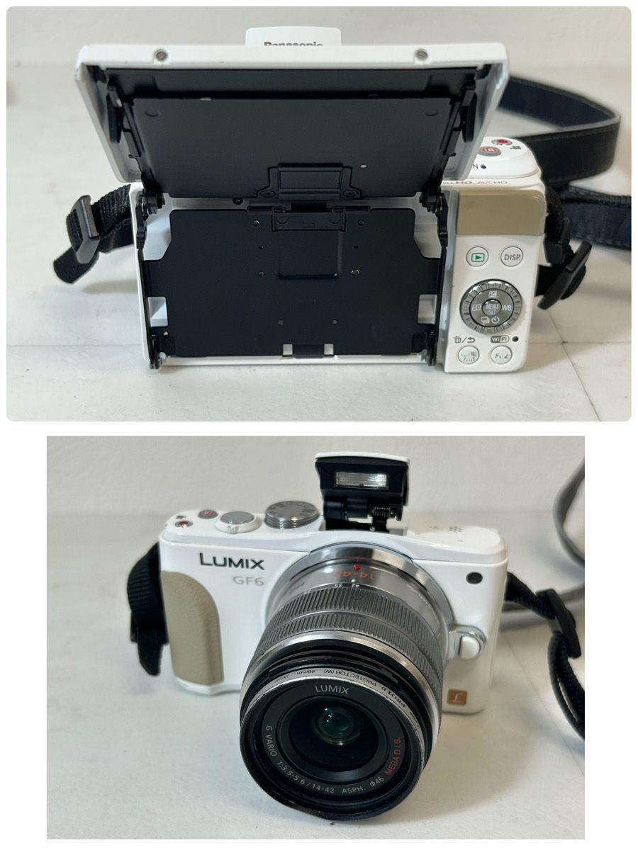 12931-012☆♪動作確認済♪Panasonic/LUMIX DMC-GF6 ボディ/カラー