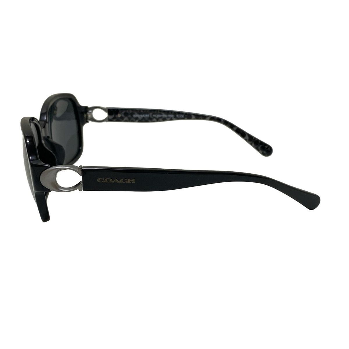 COACH　サングラス COACH(コーチ) サングラス - HC8241F-551087 黒 ミニシグネチャー柄