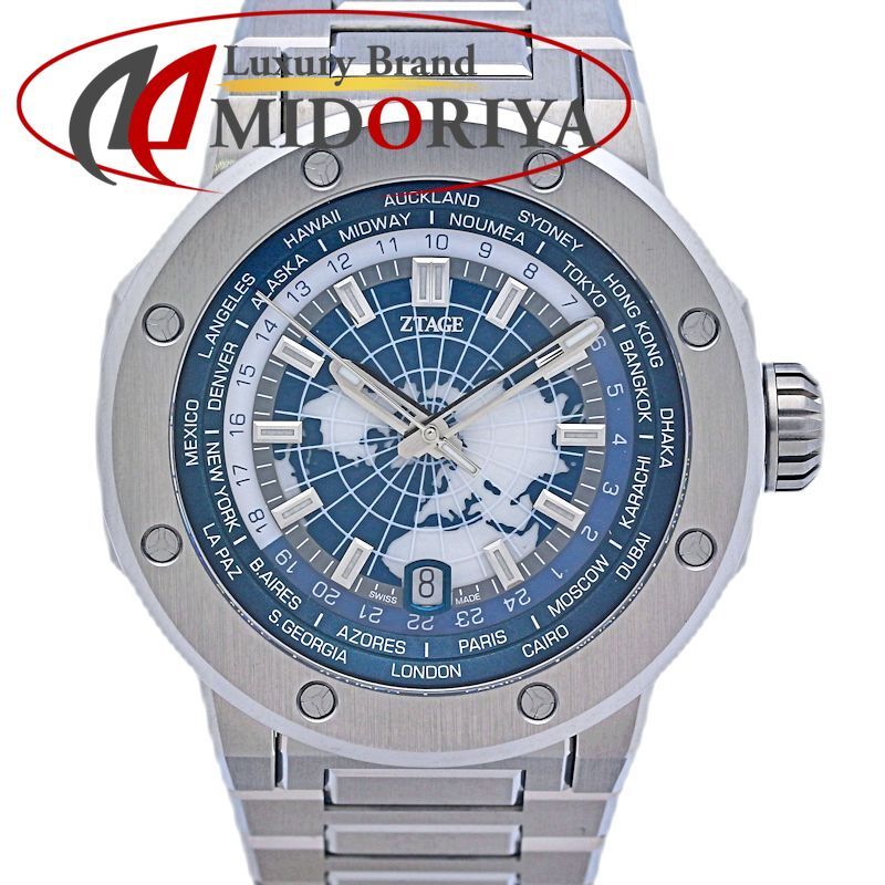 ZTAGE ステージ HYBRID ハイブリッド オリジナルワールド 220201 SS SS0201 22 0201 世界 300本 未使用 腕時計 メンズ 2月 ステンレススチール 130464
